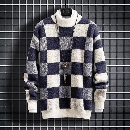 Maglione Uomo con Collo Tondo per uno Stile Elegante