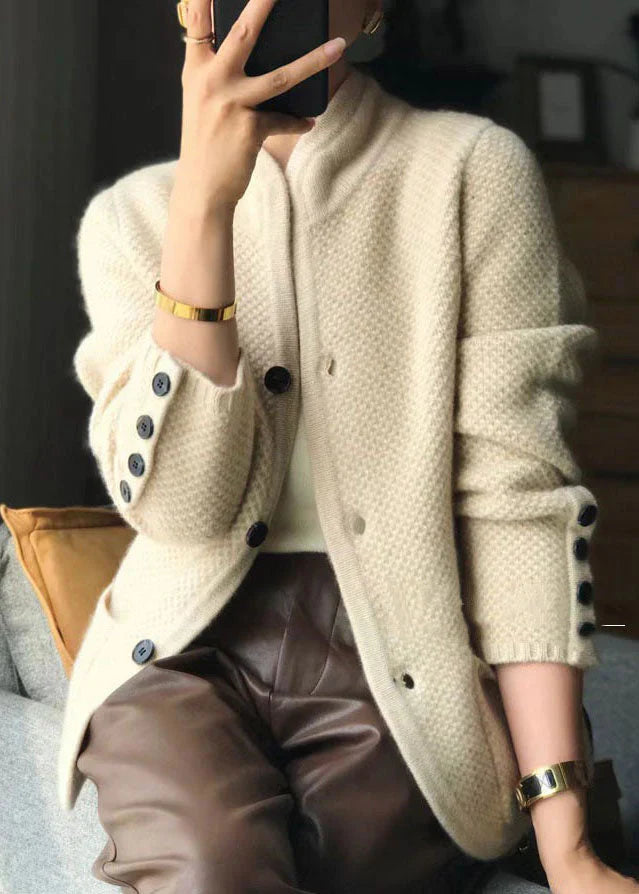 Cardigan elegante dalla silhouette rilassata